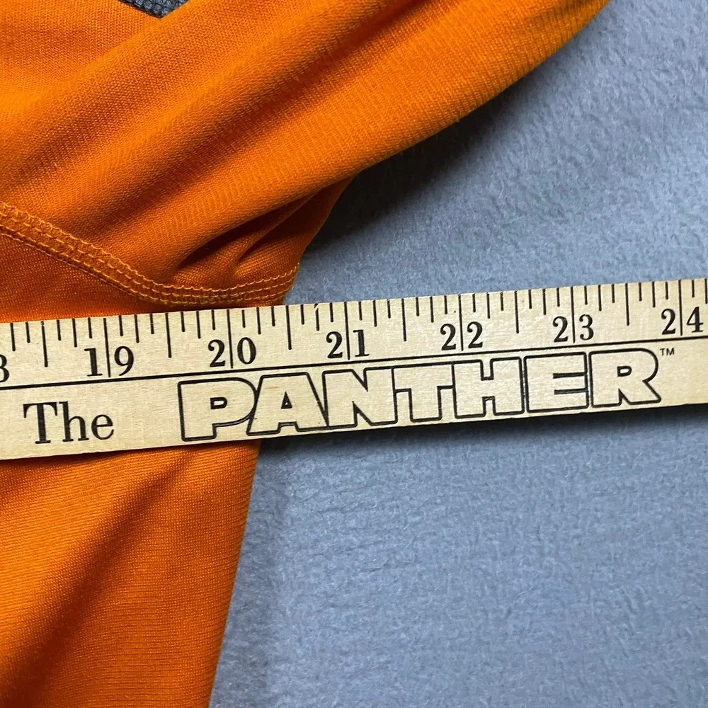 The North Face Canyonlands Full Zip Mens Medium Gray Orange Colorblock Hooded